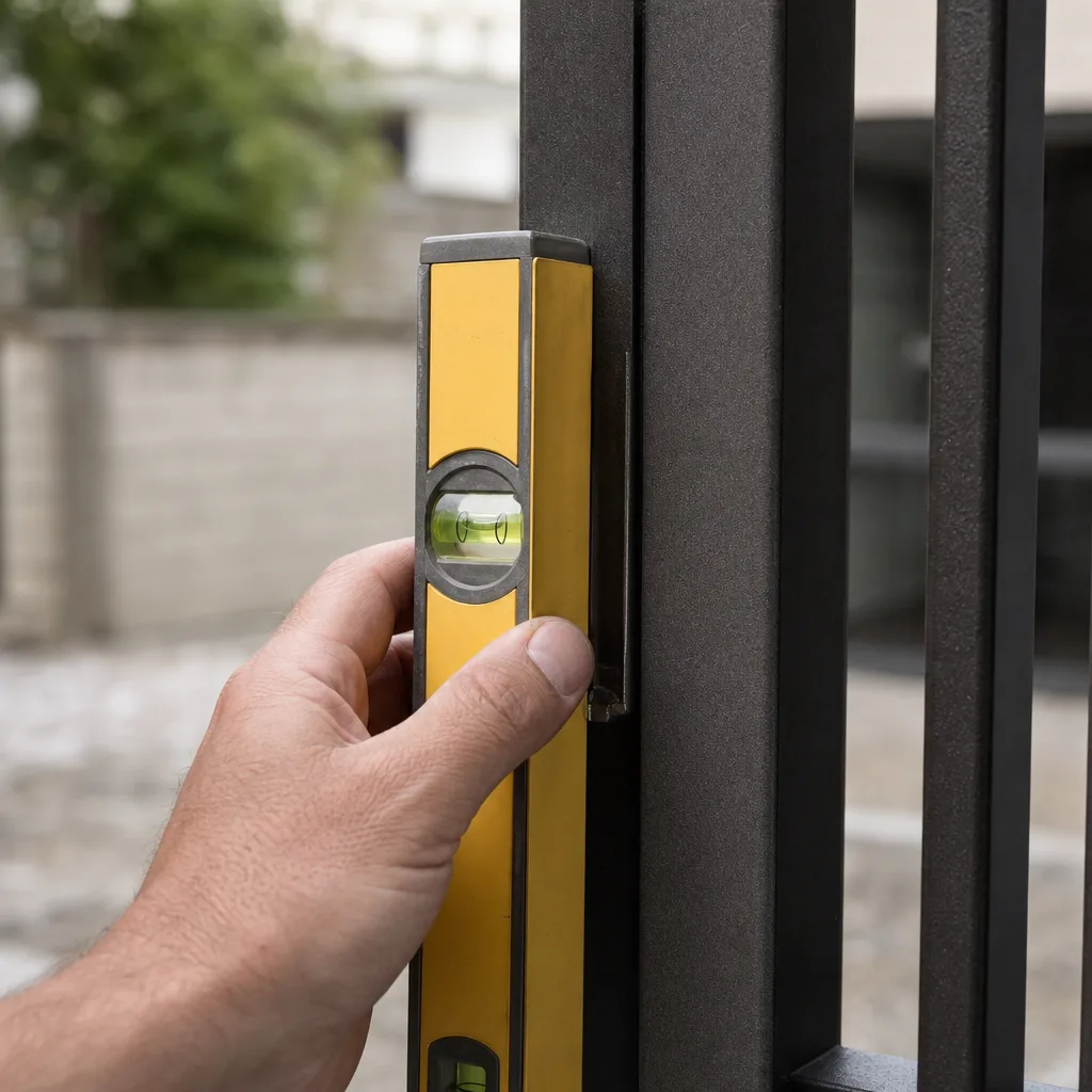Illustration for automatic gate repair