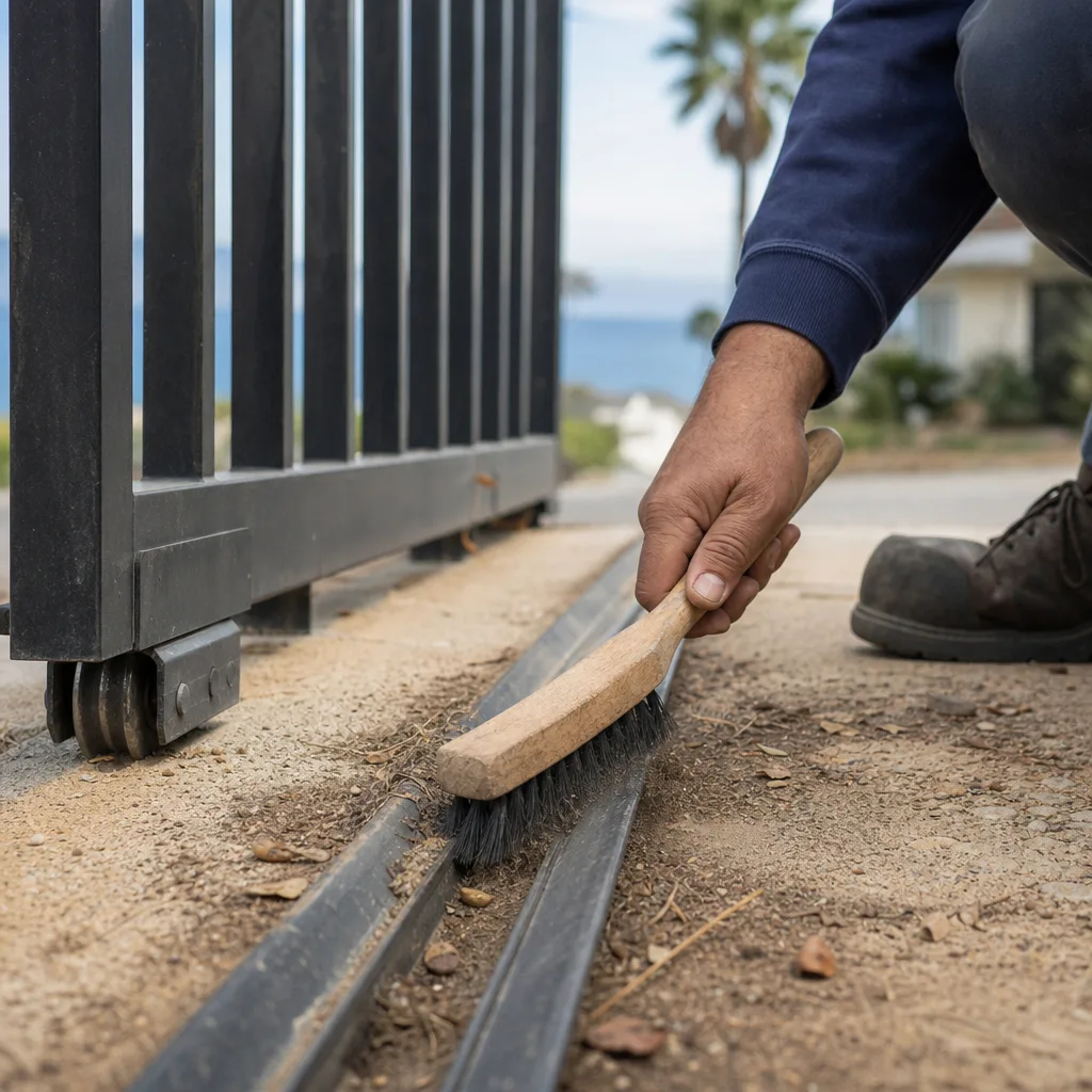 Illustration for driveway gate repair