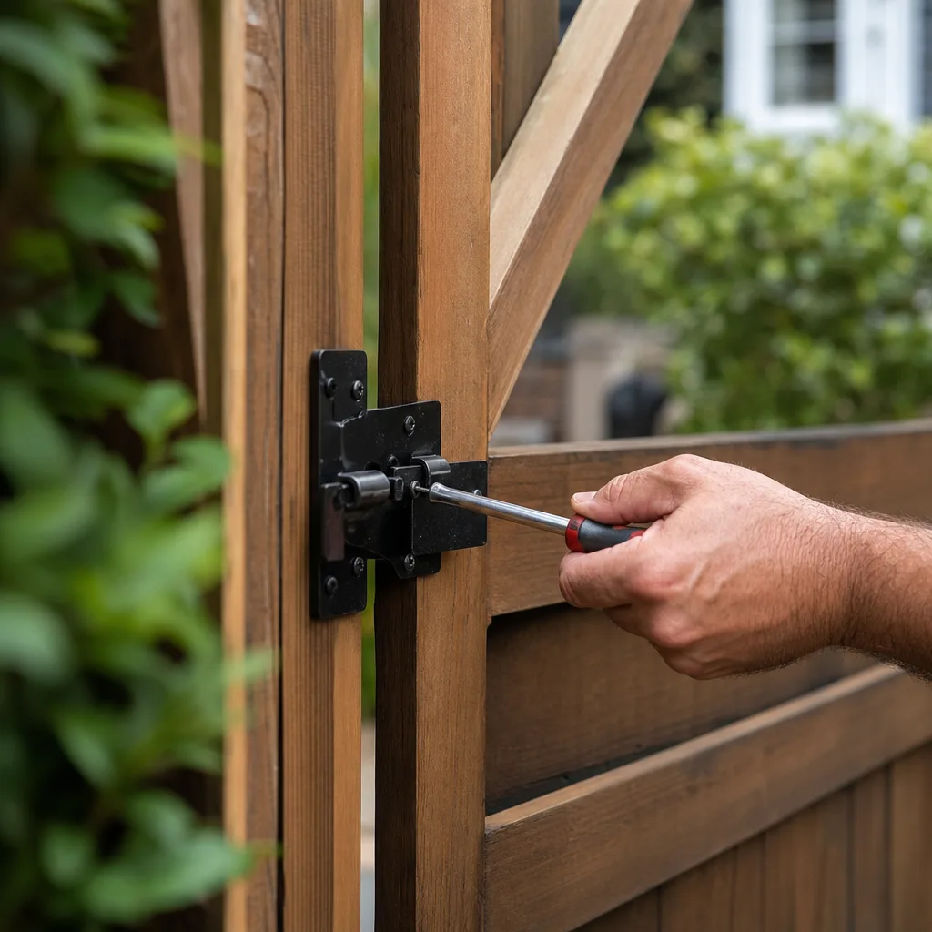 Illustration for residential gate repair near me